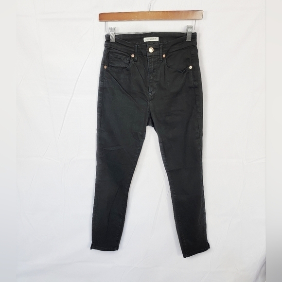 Good American 4/27 black skinny jeans - Picture 1 of 5
